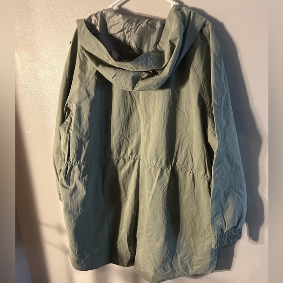 New with tags Levi Strauss zip jacket. Sea green. Hood. - Picture 8 of 11
